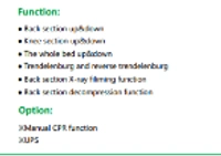 Vin Win 5 Function Electric ICU Bed